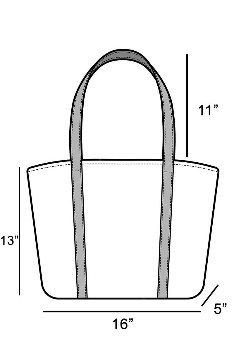 Blue And White Tote Bag