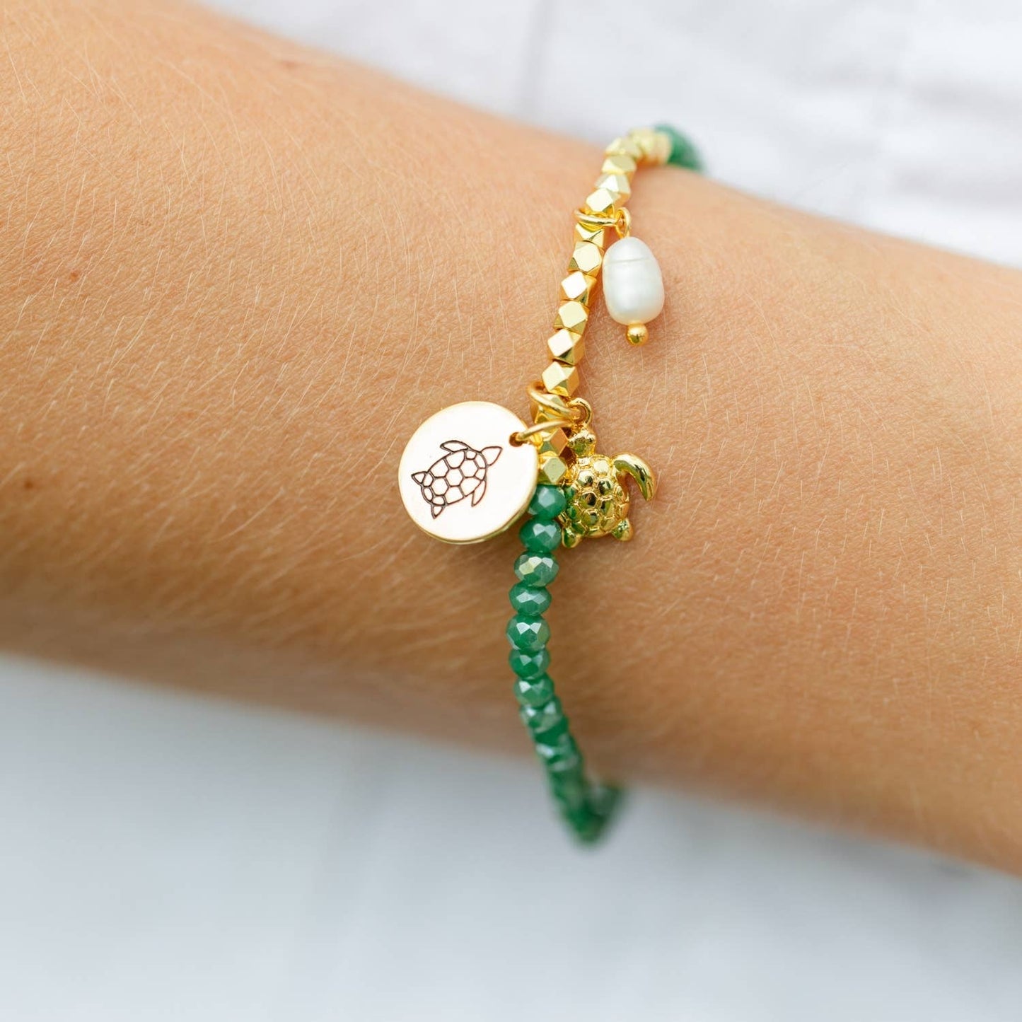 Turtle Stretch Bracelet
