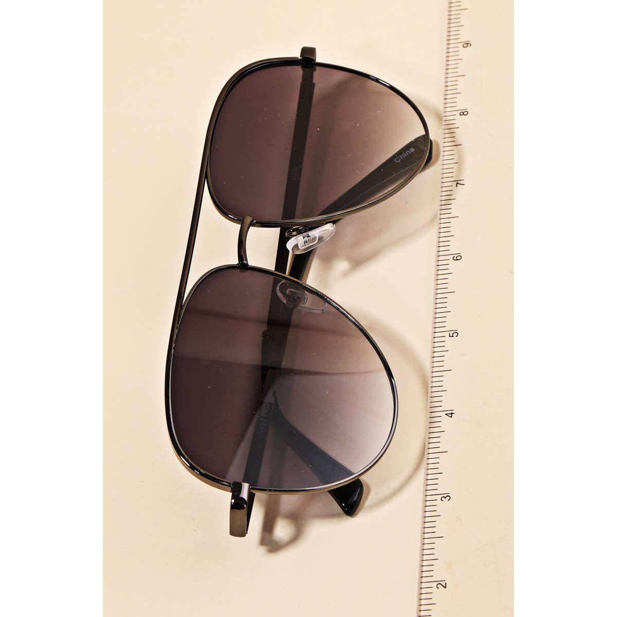 Metal Frame Double Bridge Sunglasses