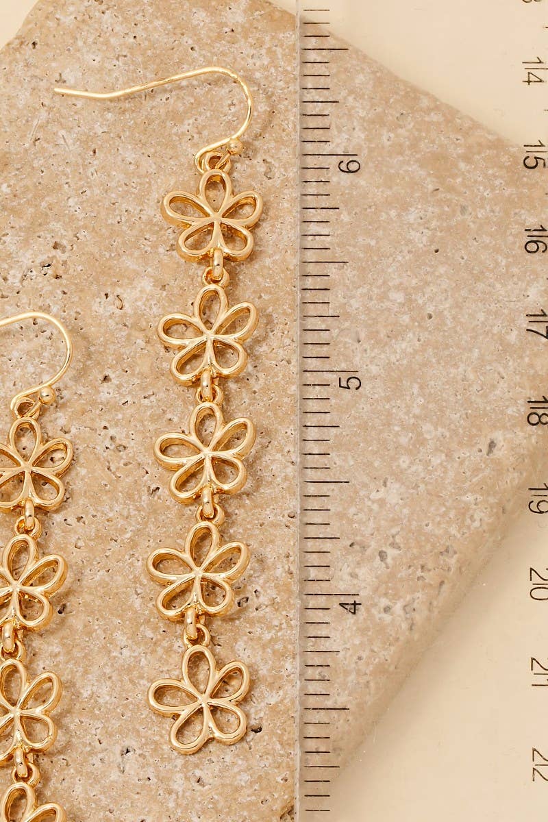Flower Dangle Earrings